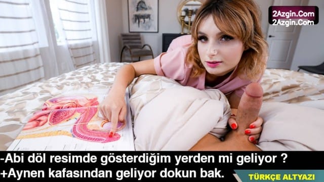Anatomi sınavına hazırlanırken abisinin siki üstünde ders çalıştı