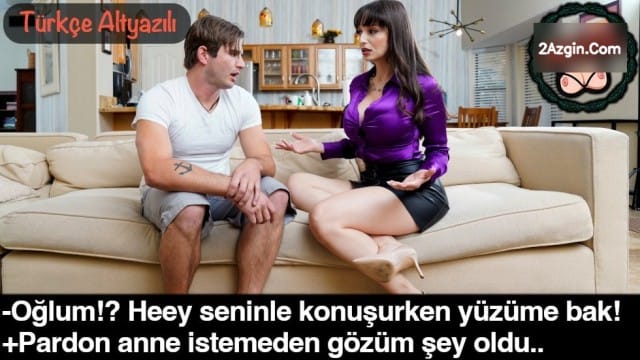 Annemle konuşurken gözüm memelerine kayınca sikim kalktı