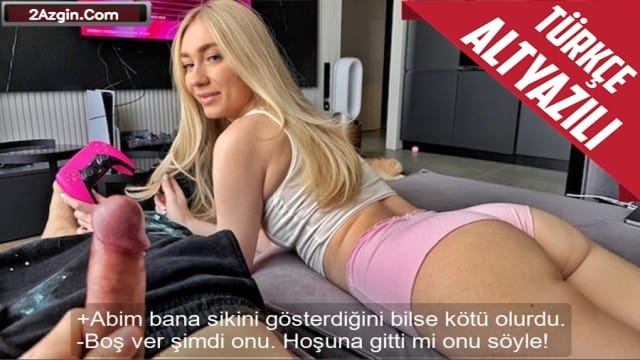 Arkadaşının kız kardeşine sikini açıp gösterecek kadar namussuz çıktı