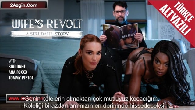 Evli kocasına kölelik yapan kadın yanına esmer yandaş buldu