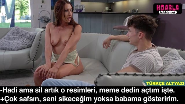 Üvey annemin uygunsuz resimlerini flört uygulamasında gördüm tehdit ettim