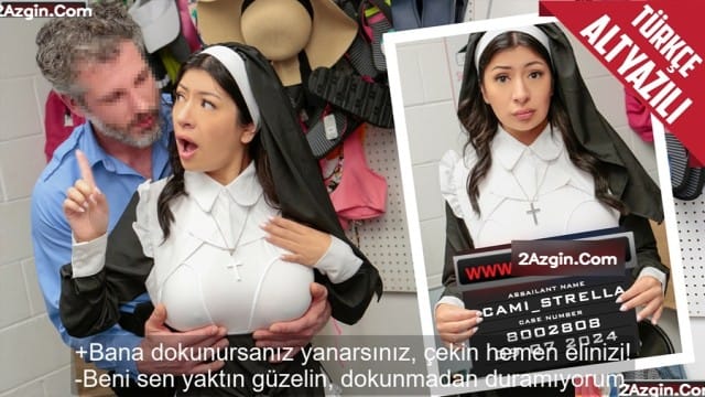 Uzun kostümünün altından içine eşya çalan kadın gerçekten kaçamadı